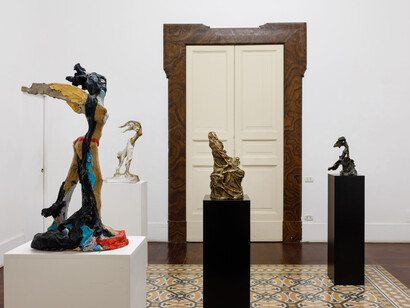 Rosa Panaro, exhibition view. Courtesy of Galleria Tiziana Di Caro