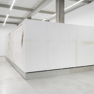 Marcin Dudek, Nest, exhibition view. Courtesy of Harlan Levey Projects