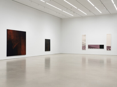 Troy Brauntuch, exhibition view. Courtesy of Petzel Gallery