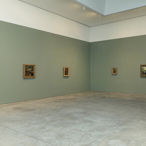 Édouard Vuillard, Early interiors, exhibition view. Courtesy of Skarstedt Gallery