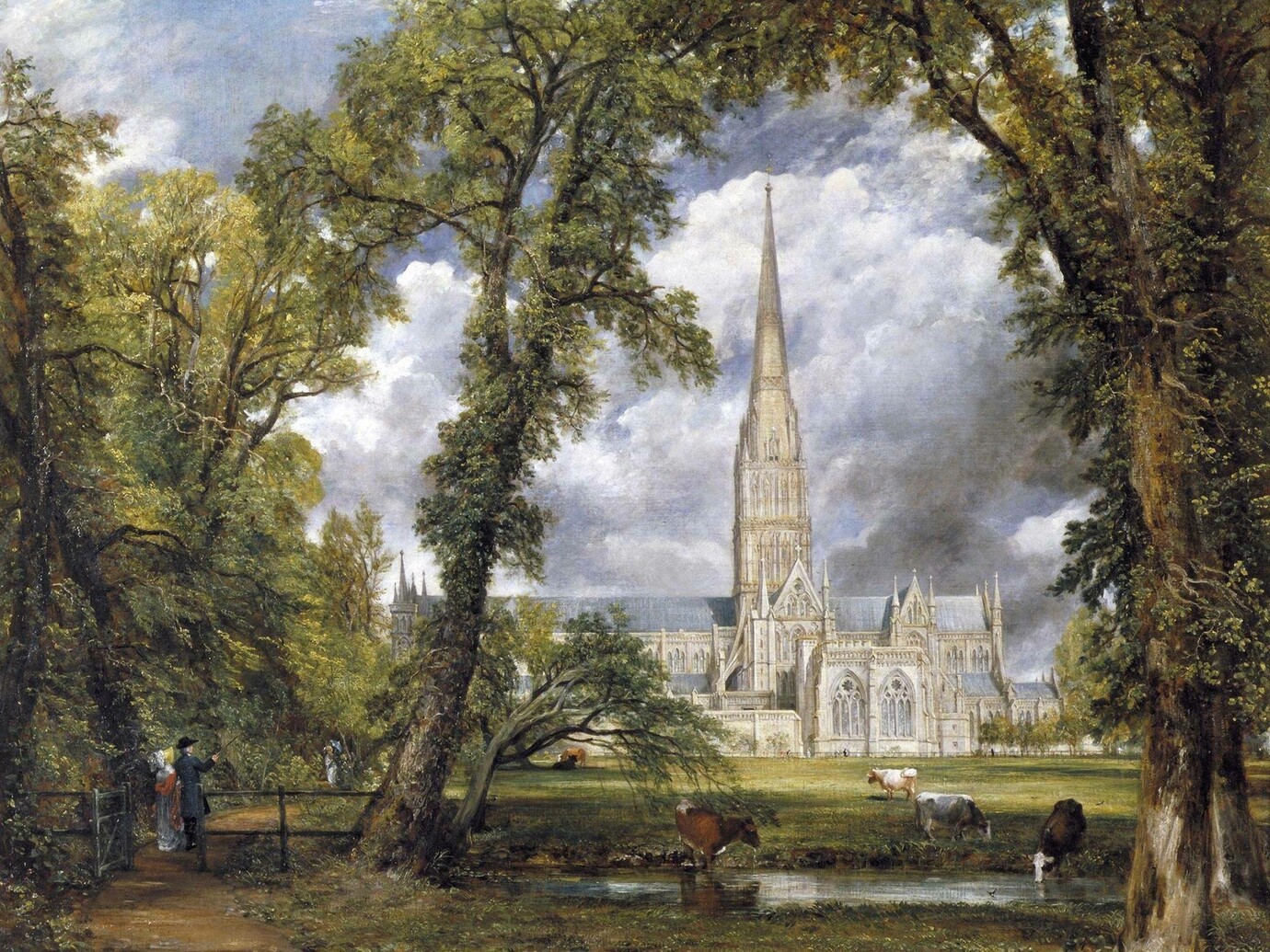 salisbury-cathedral-from-the-bishop-s-ground-john-constable-1823