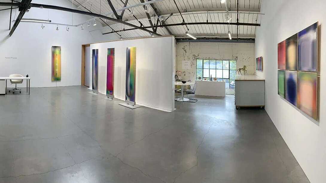 Bill Kane, Light bodies, exhibition view. Courtesy of Themes+Projects