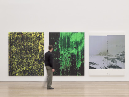 Various artists, There is only one thing I fear in life, my friend: One day, the black will swallow the red, exhibition view. Courtesy of Fondation Beyeler 