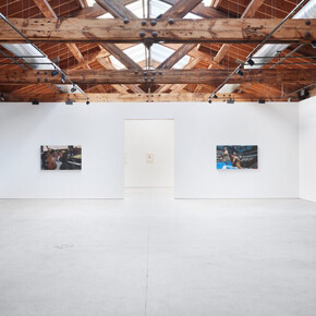 Okey Ofomata, You should get some sleep, exhibition view. Courtesy of Anthony Gallery