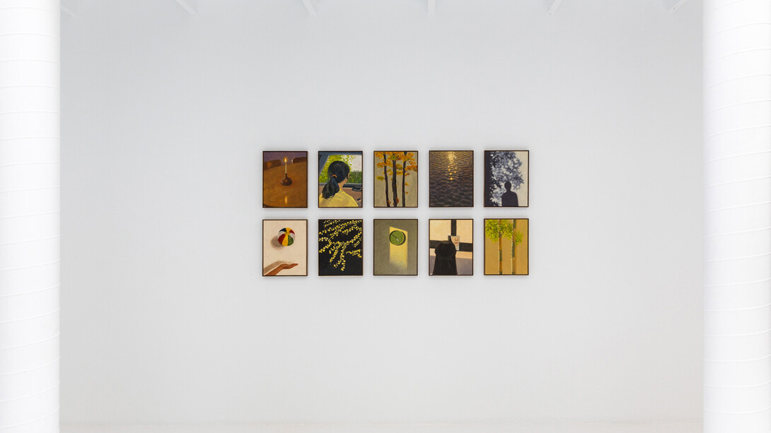 Miho Ichise, T-10 project, exhibition view. Courtesy of Alzueta Gallery