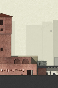 Progetto Via Brisa, Milano, particolare