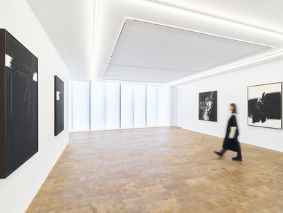 André Marfaing, Lavis, 1960 - 1980, vue d'exposition. Avec l'aimable autorisation de la Galerie Ceysson & Bénétière