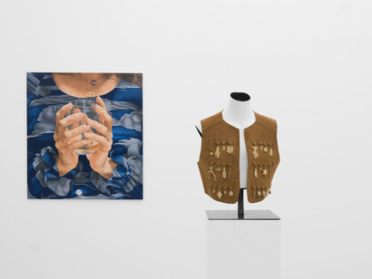 Solène Rigou, L’invité.e surprise, vue d’exposition. Avec l'aimable autorisation de Meessen. Photo d'Alice Pallot