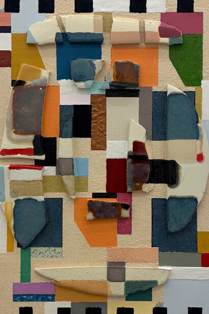 Kevin Umaña, Revisiting the roman walls (detail), 2026. Courtesy of Yancey Richardson Gallery