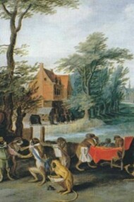 Allegory upon the Tulip Mania 
by Jan Breughel the Younger