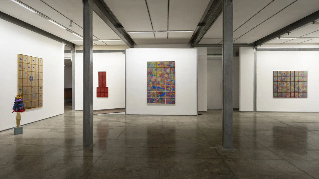 Naresh Kumar, Act of republic, exhibition view. Courtesy of Chemould Prescott Road