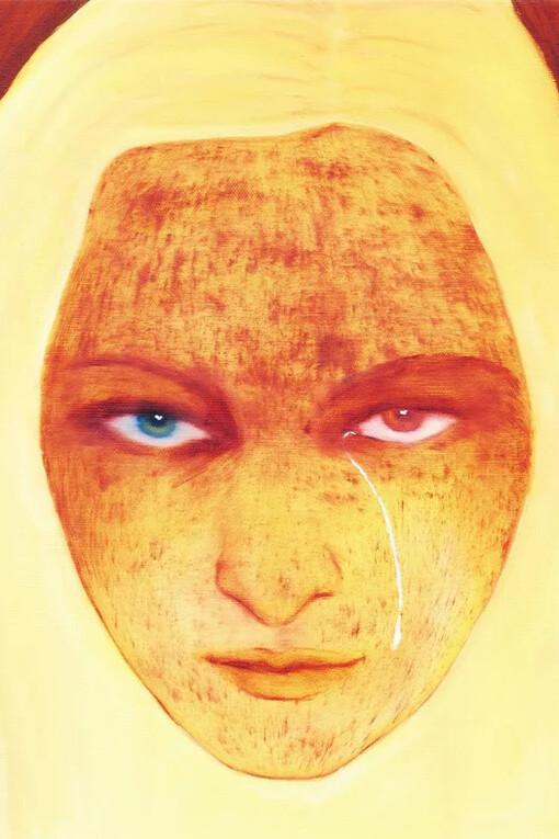 Odonchimeg Davaadorj, Blue eye doesn't cry, 2025. Courtesy of Backslash Gallery