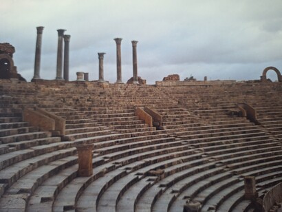 Leptis Magna raggiunse il suo massimo splendore sotto l’imperatore Settimio Severo, che era nato proprio lì. Foto di Valeria Caldelli
