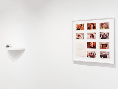 Liliana Porter and Douglas Huebler, exhibition view. Courtesy of Krakow Witkin Gallery