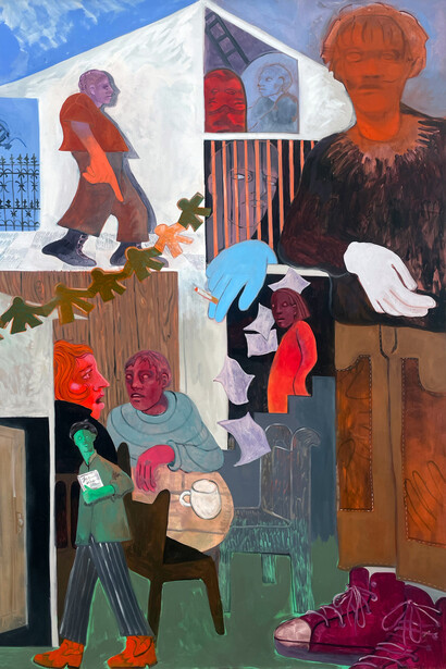 Katja Farin, Daytime time travel, 2025. Courtesy of Gaa Gallery