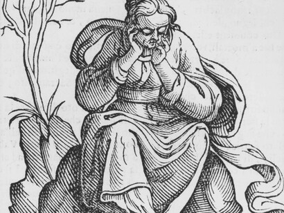 Cesare Ripa, Iconologia, 1618: Malinconia