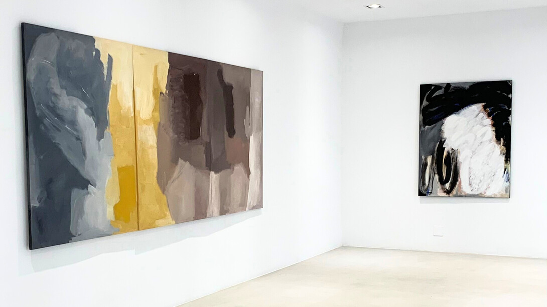 Elvira Fustero, Terrestial poetry +35, vista de exhibición. Cortesía de Villazan 