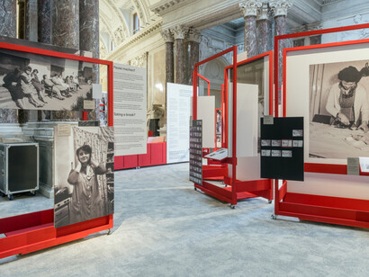 It’s all work. Women’s paid and unpaid labour, fotoarchiv blaschka 1950–1966, exhibition view. Courtesy of House of Austrian History