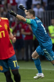 Aspas tras fallar su penalti