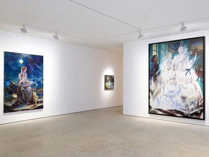 Various artists, Echoes of her, exhibition view. Courtesy of Maruani Mercier Gallery
