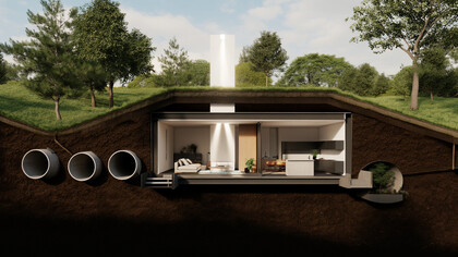 Malcolm Wells war überzeugt, dass die Erdoberfläche primär Pflanzen und der Natur vorbehalten sei, nicht jedoch Gebäuden, Straßen oder großflächigen Versiegelungen aus Beton und Asphalt