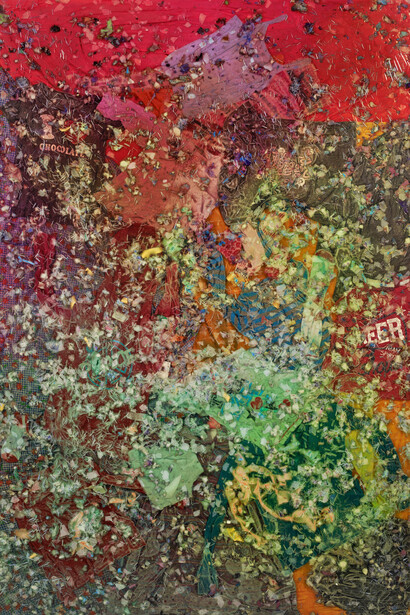 Kevin Beasley, What delineates the edge (detail). © Kevin Beasley, courtesy of the artist and Regen Projects