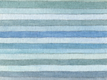 Blue, watercolour 16 × 12 cm, Mark Weighton 2022