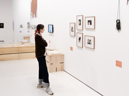 L is for look, exhibition view. Courtesy of Photo Elysée