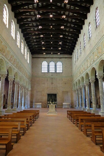 Basilica di Sant'Apollinare in Classe, Ravenna, Italia 