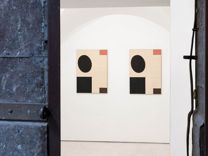 James H.D. Brown, I want to know, vista della mostra. Per gentile concessione di Galleria Valentina Bonomo e Galleria Alessandra Bonomo