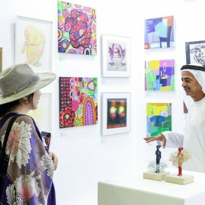 Collectors and audiences explore new artistic voices from the MENA region and beyond, World Art Dubai, Dubai, United Arab Emirates