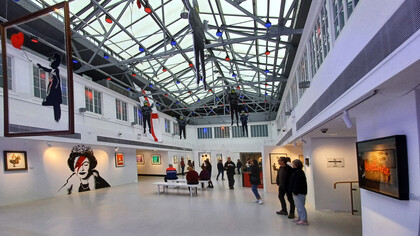 Exhibition overview of Banksy: Limitless in Old Brompton Road, London UK 2025 © Banksy / the Author 2025