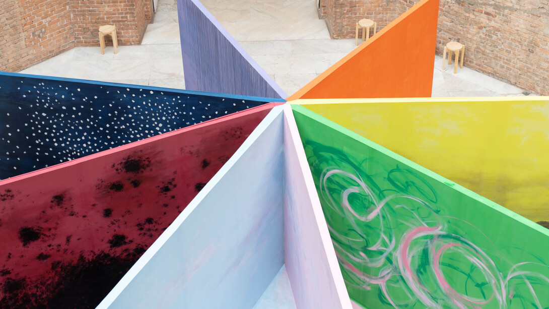 Dominique Gonzalez-Foerster, Meteorium, exhibition view. Courtesy of Pinacoteca