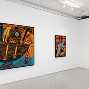 Summer Wheat, Touching the surface, exhibition view. Courtesy of Nazarian / Curcio