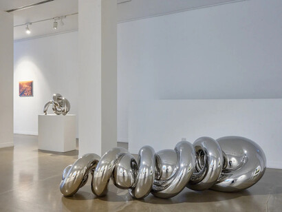 Marcel Rusu, Mirage city, exhibition view. Courtesy of JD Malat Gallery 