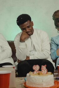 A group of friends not feeling the party vibes of new year's eve