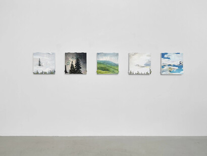 Various artists, Not I, exhibition view. Courtesy of Capitain Petzel