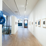 Zhang Xiaodong and Matija Čop, Folded voices, exhibition view. Courtesy of Upsilon Gallery