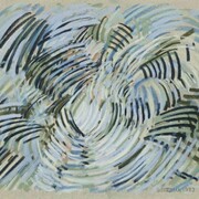 Lee Bontecou, Untitled #17, 1983, Pastel on paper, 22.9 x 31.8 cm