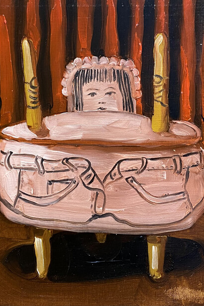 Jonathan Bennett, Indifference (detail), 2024. Courtesy of Charlie Smith London