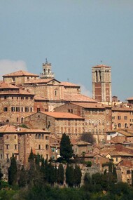 The medieval town of Cortona, Arezzo, Italy