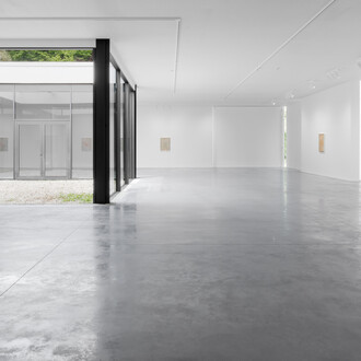 Calvin Marcus, Skin paintings, exhibition view. Courtesy of Museum Dhondt-Dhaenens