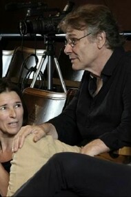 Lilo Baur, Daniel Pennac e Clara Bauer (ph. Alessandro Schinco).