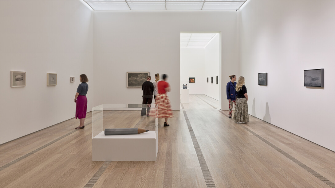 Vija Celmins, exhibition view. Courtesy of Fondation Beyeler