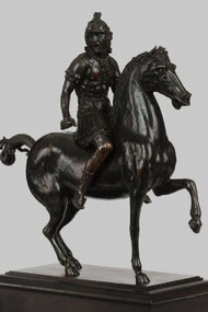 Andrea Riccio, Le Cavalier Hurlant