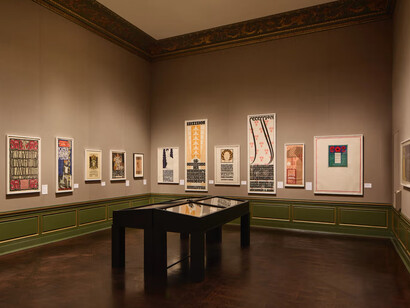 Sacred spring: modern viennese graphics, 1897-1918, exhibition view. Courtesy of Neue Galerie 