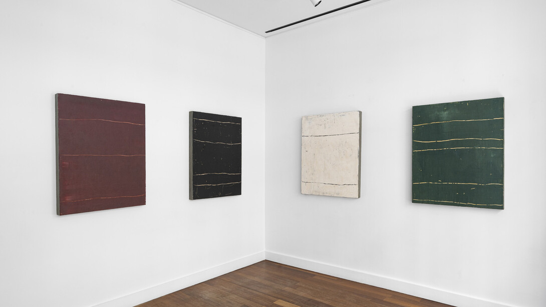 Enrich.R, Early lines, exhibition view. Courtesy of Alzueta Gallery