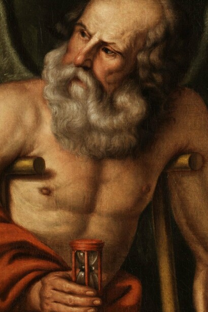 "Cronos", óleo sobre lienzo, Artus Wolffort, 1596-1641