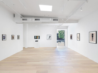 Lynn Hershman Leeson, Deep fake, exhibition view. Courtesy of Hoffman Donahue Gallery