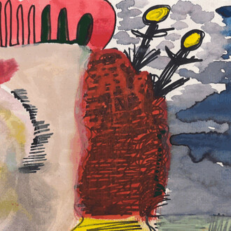 Lucinda Ulrich, It came from outer space (detail), 2021. Courtesy of the artist         